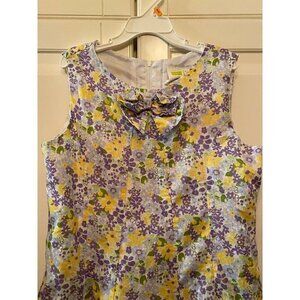 Crazy 8 Girl’s 14 Sundress Lavender White Yellow‎